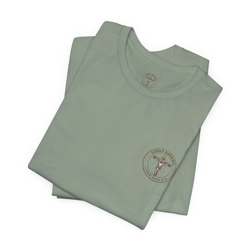 "I Kneel Because He Hung" - Short Sleeve Tee