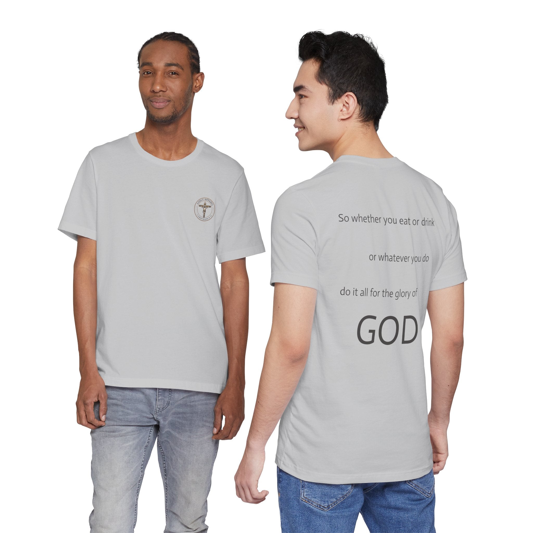 1 Corintians 10:31 - Short Sleeve Tee