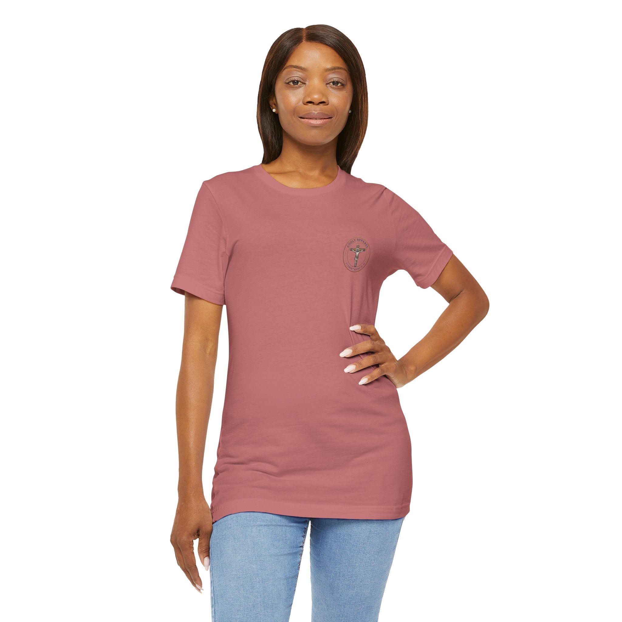 “Here to Brag About My Lord and Savior” - Short Sleeve Tee