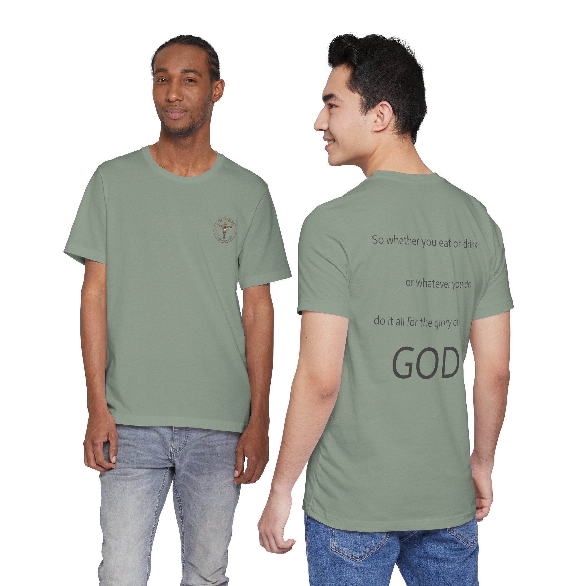 1 Corintians 10:31 - Short Sleeve Tee